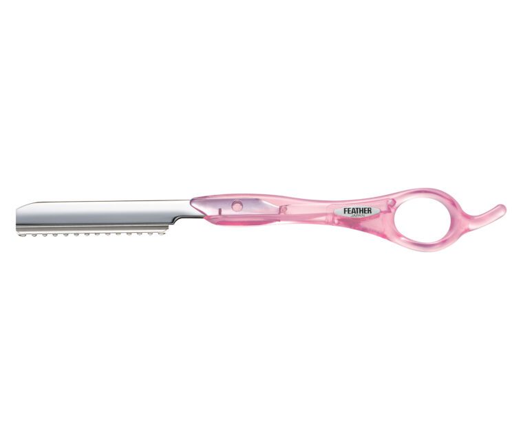 Feather Styling Razor Tomei Pink