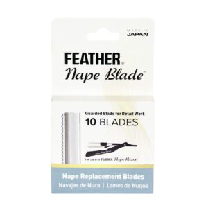Feather Nape and Body Razor Blades 10pk
