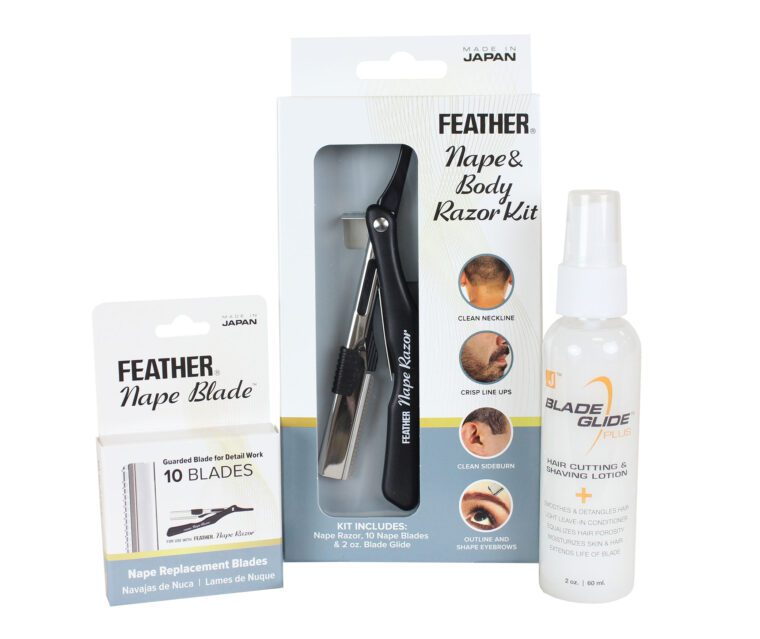 Feather Nape and Body Razor Kit