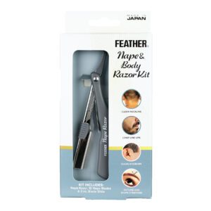 Feather Nape and Body Razor Kit - Grey