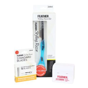 Feather Styling Razor Kit - Tomei Blue
