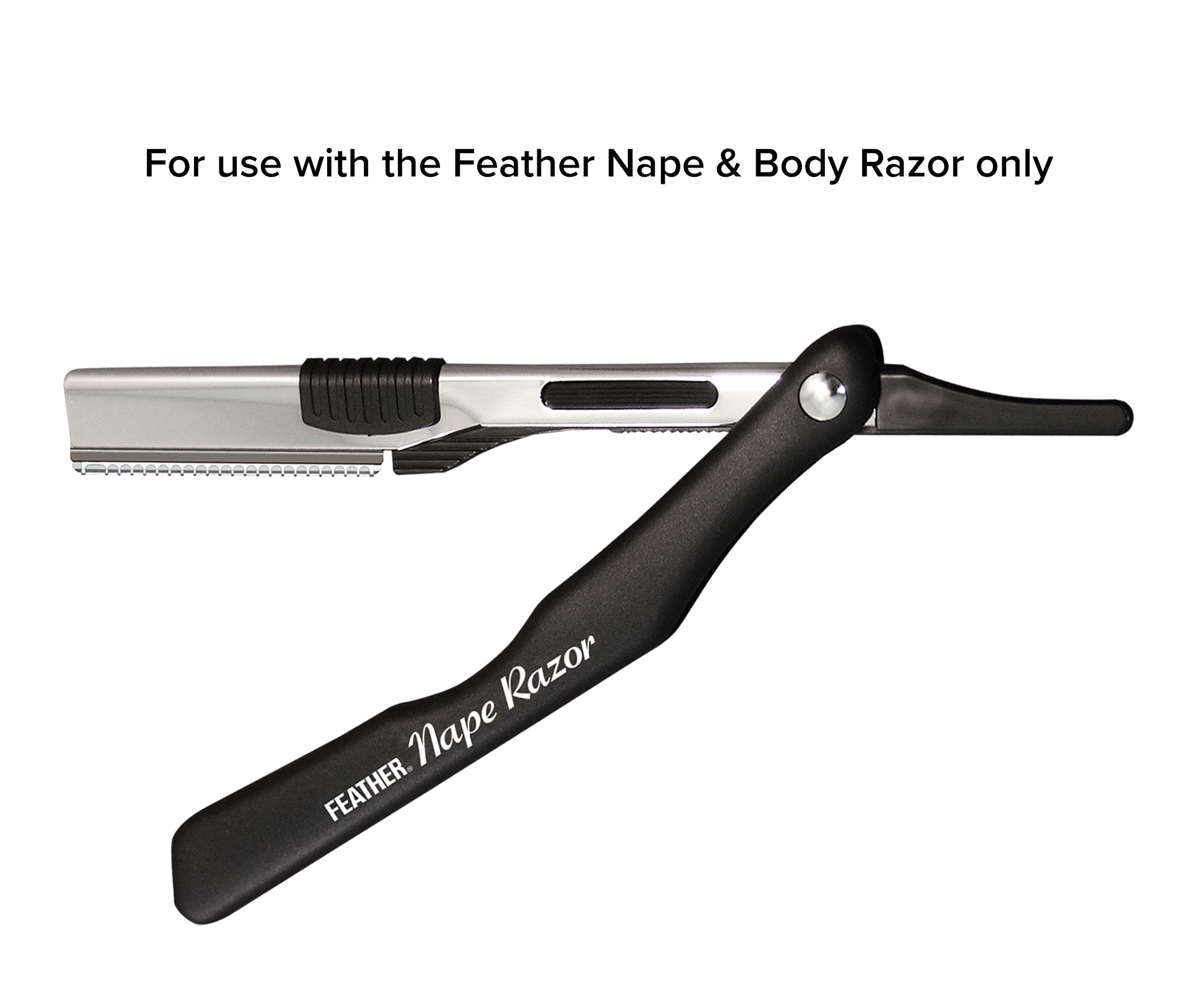 For use with the Feather Nape and Body Razor Handle