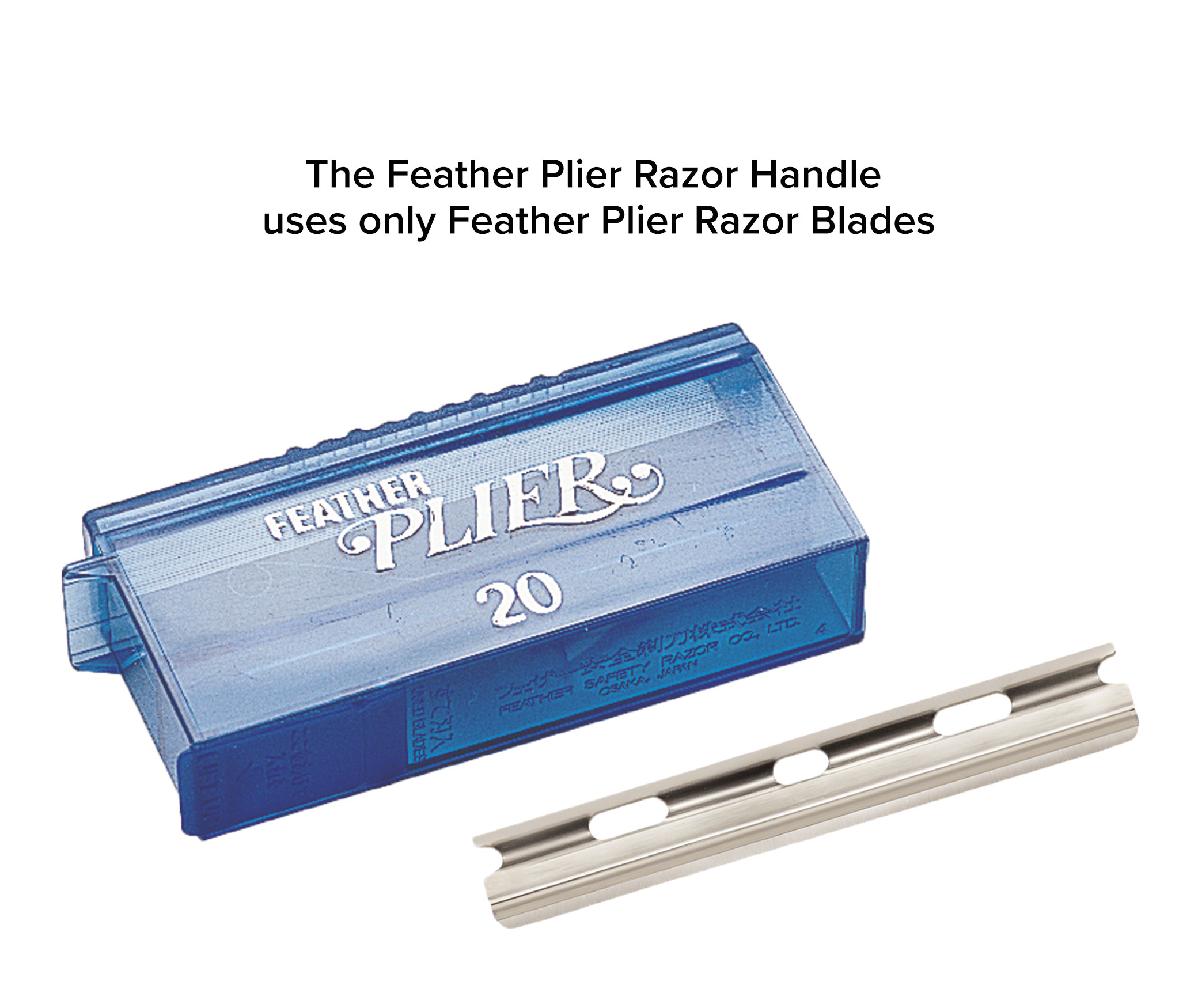 For use with Feather Plier Blades