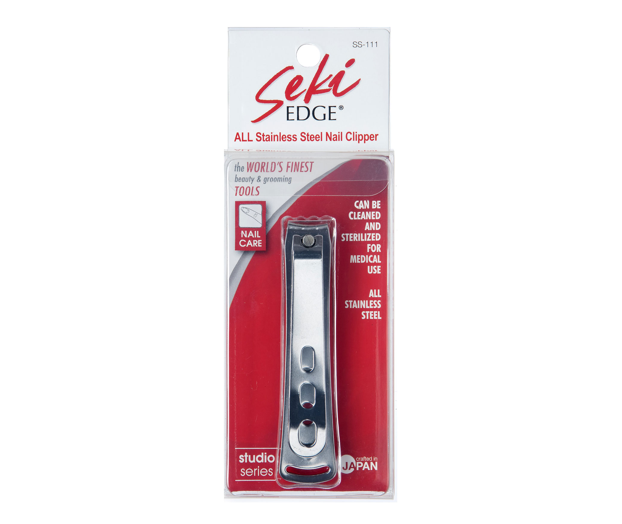 Seki Edge ALL Stainless Steel Nail Clipper (SS-111) package