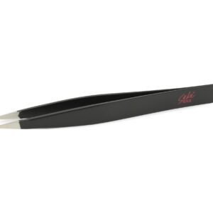 Seki Edge Black Stainless Steel Pointed Tweezer (SS-501)