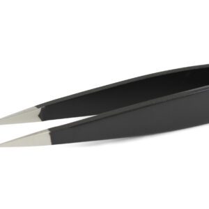 Seki Edge Black Stainless Steel Pointed Tweezer (SS-501) pointed tips