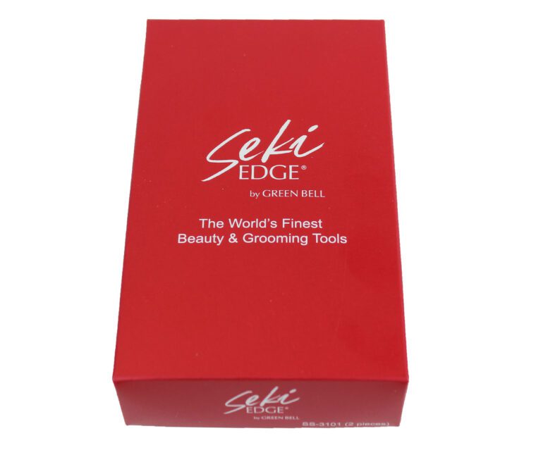 Seki Edge Craftsman Luxury 2 Piece Grooming Kit SS-3101 box