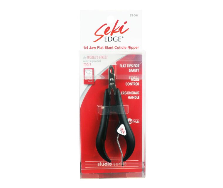 Seki Edge Flat Slant Tip Cuticle Nipper (SS-301) package