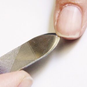 Seki Edge Nail File with Pusher (SS-402) clean under nail