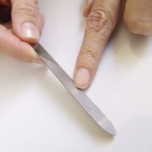 Seki Edge Nail File with Pusher (SS-402) stainless steel