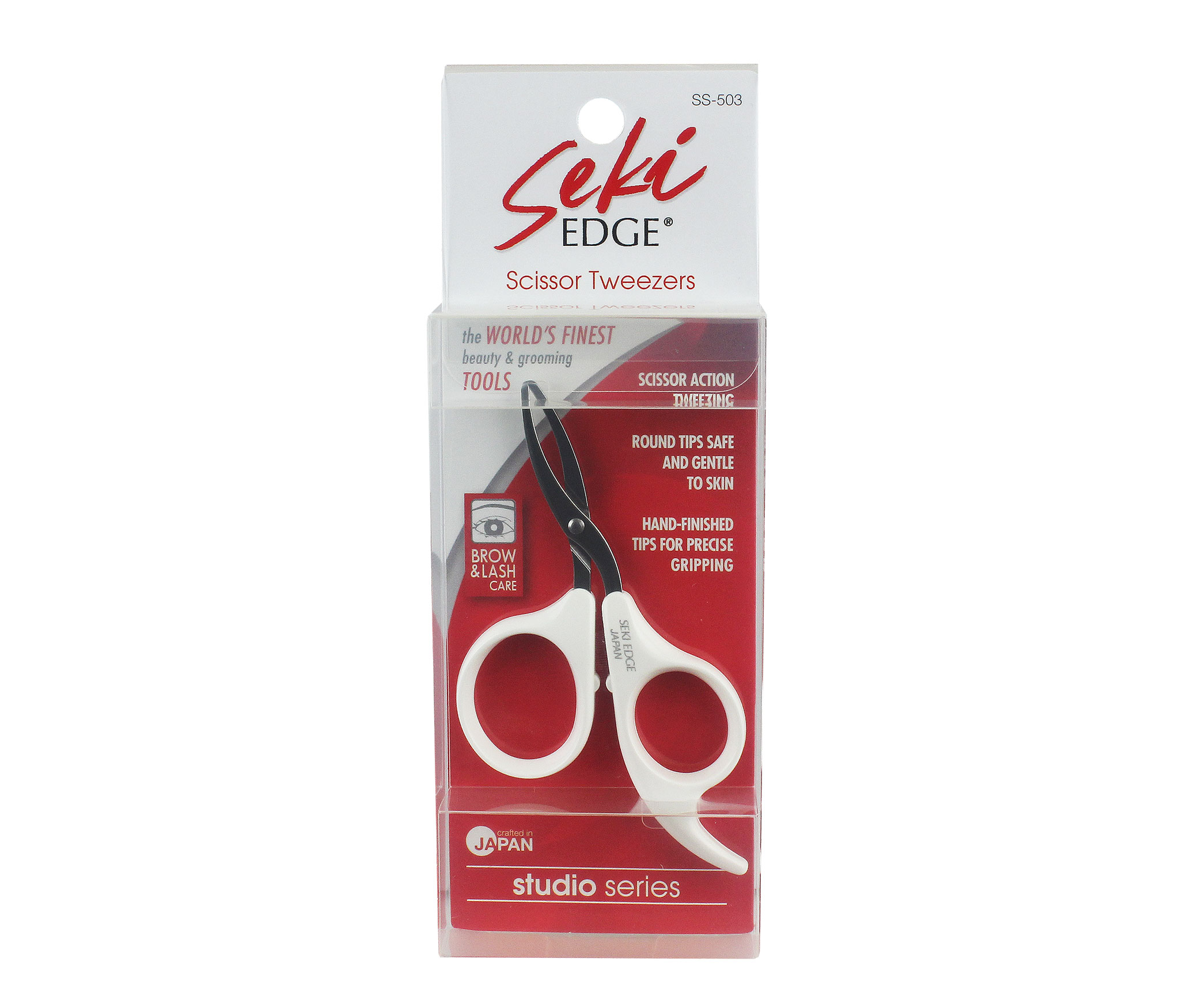 Seki Edge Scissors Tweezer (SS-503) package