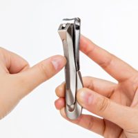 Seki Edge Stainless Steel Nail Clipper (SS-112) built-in nail file