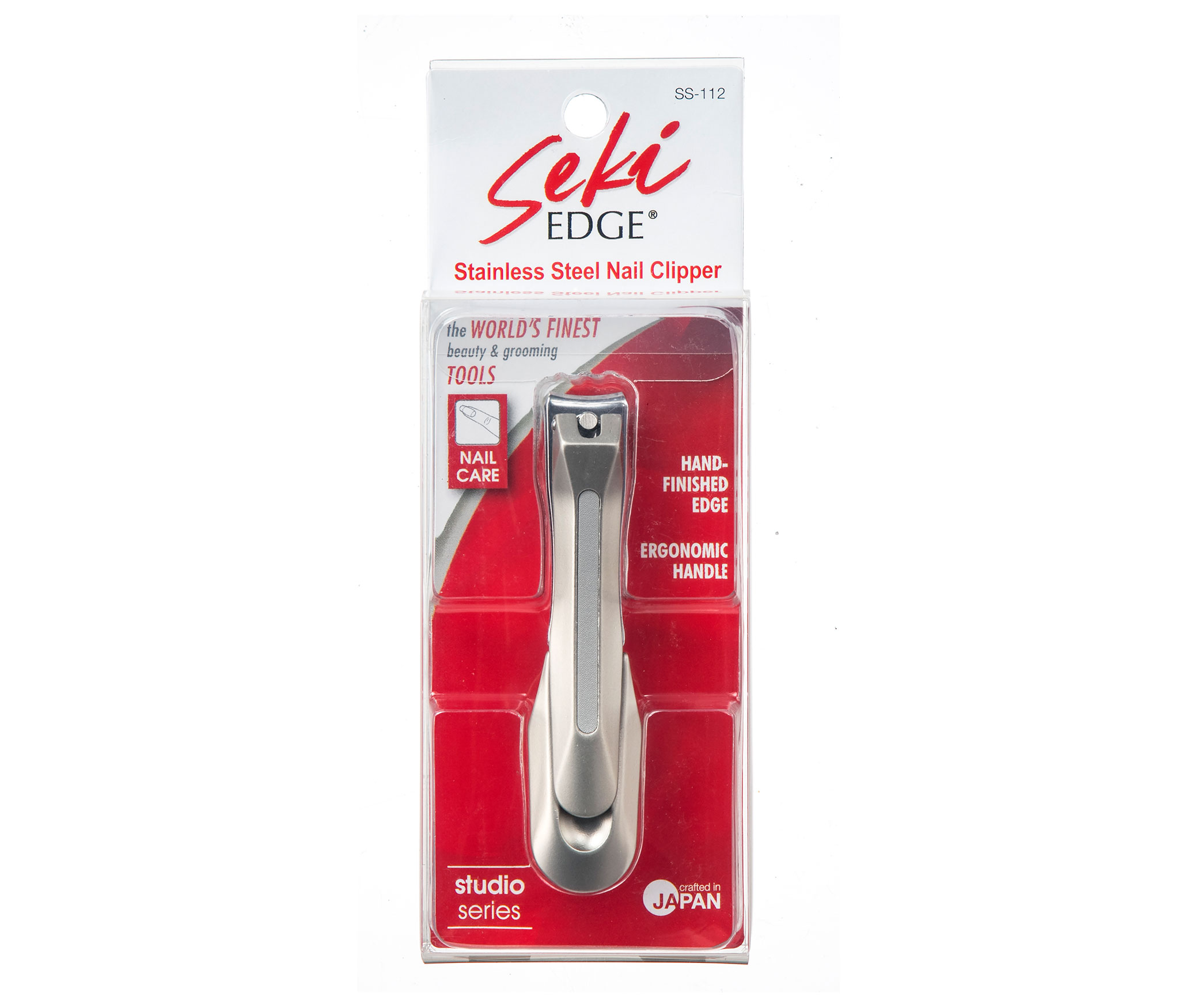 Seki Edge Stainless Steel Nail Clipper (SS-112) package