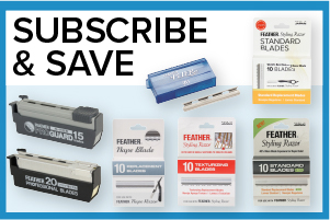 Subscribe and Save on Feather Blades with JATAI