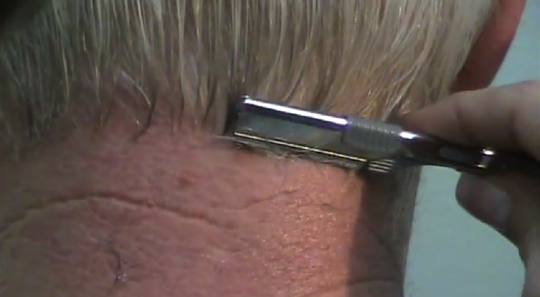 razor haircut mens