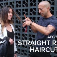 AFG Hair Studio - Straight Razor Haircutting