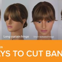 Marina Lantos - 4 Ways to Cut Bangs