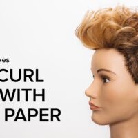 Pin Curl Set with Fuji Paper by Russell Mayes