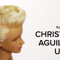Christina Aguilera MTV Music Video Awards Updo by Russell Mayes